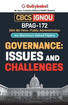 portada BPAG-172 Governance: Issues and Challenges (en Inglés)