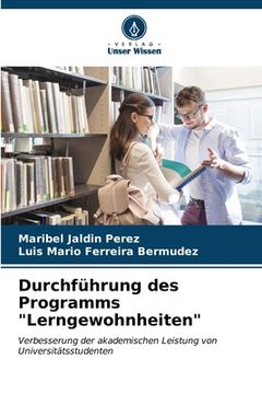 portada Durchführung des Programms "Lerngewohnheiten" (en Alemán)