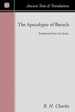 portada the apocalypse of baruch: translated from the syriac