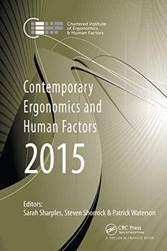 portada Contemporary Ergonomics and Human Factors 2015: Proceedings of the International Conference on Ergonomics & Human Factors 2015, Daventry, Northamptonshire, uk, 13-16 April 2015 (en Inglés)