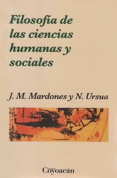 portada Filosofia de las Ciencias Humanas y Sociales (in Spanish)