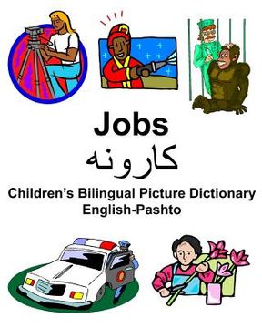 portada English-Pashto Jobs/کارونه Children's Bilingual Picture Dictionary