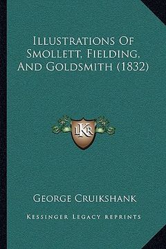 portada illustrations of smollett, fielding, and goldsmith (1832)