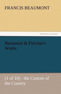 portada beaumont & fletcher's works (en Inglés)