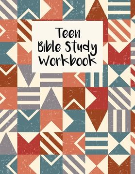 portada Teen Bible Study Workbook: Christian Scripture Notebook with Guided Prompts For Teenagers