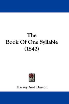 portada the book of one syllable (1842) (en Inglés)