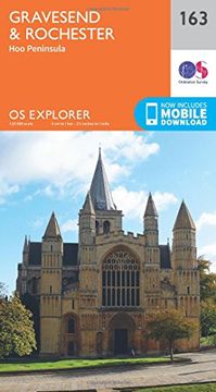 portada Gravesend and Rochester (OS Explorer Map)