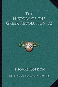 portada the history of the greek revolution v2 (en Inglés)