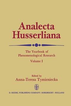 portada Analecta Husserliana (in English)
