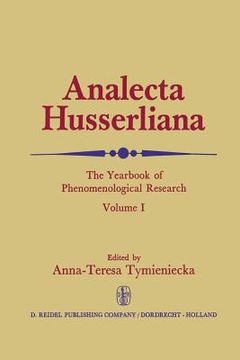 portada Analecta Husserliana