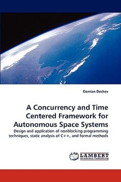 portada a concurrency and time centered framework for autonomous space systems (en Inglés)
