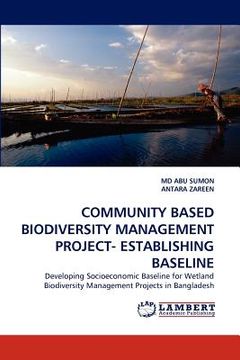 portada community based biodiversity management project- establishing baseline (en Inglés)