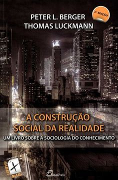 portada (Port). Construcao Social da Realidade 3ª ed (en Portugués)