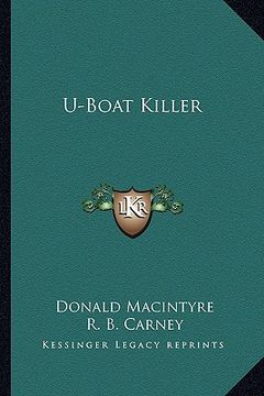 portada u-boat killer (en Inglés)