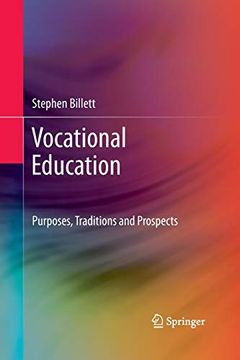 portada Vocational Education: Purposes, Traditions and Prospects (en Inglés)