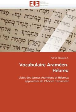 portada Vocabulaire Arameen-Hebreu