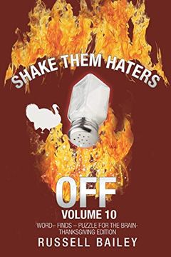 portada Shake Them Haters off Volume 10: Word? Finds? Puzzle for the Brain-Thanksgiving Edition (en Inglés)