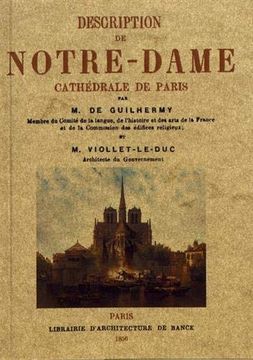 portada Description de Notre-Dame Cathédrale de Paris