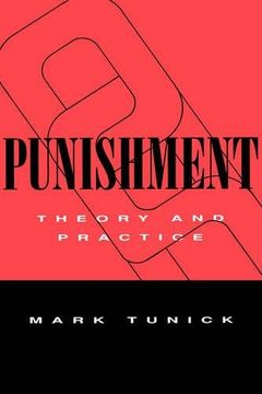 portada Punishment: Theory and Practice (in English)