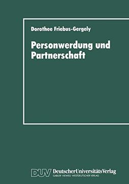 portada Personwerdung und Partnerschaft (en Alemán)