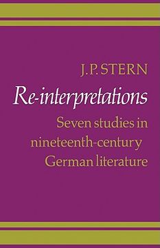 portada Re-Interpretations: Seven Studies in Nineteenth-Century German Literature (in English)