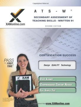 portada Nystce Ats-W Secondary Assessment of Teaching Skills - Written 91 Teacher Certification Test Prep Study Guide (Nystce (New York State Teacher Certification Exams)) 