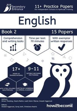 portada 11+ Practice Papers for Independent Schools & Aptitude Training English Book 2 (en Inglés)