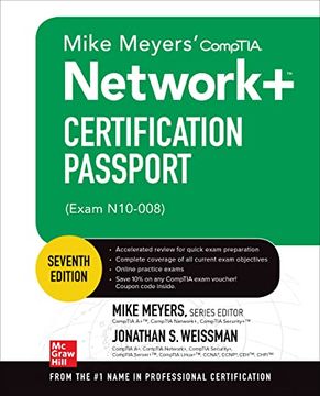 portada Mike Meyers' Comptia Network+ Certification Passport, Seventh Edition (Exam N10-008) (Mike Meyers' Certification Passport) (in English)