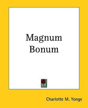 portada magnum bonum (en Inglés)