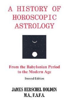portada history of horoscopic astrology (en Inglés)