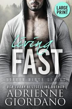portada Living Fast (Large Print Edition) (en Inglés)
