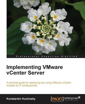 portada Implementing Vmware Vcenter Server (en Inglés)
