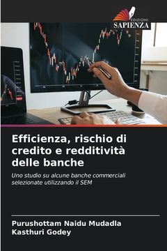 portada Efficienza, rischio di credito e redditività delle banche (en Italiano)