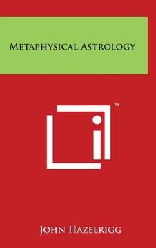 portada Metaphysical Astrology (en Inglés)