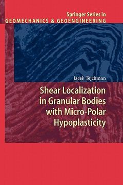 portada shear localization in granular bodies with micro-polar hypoplasticity (en Inglés)