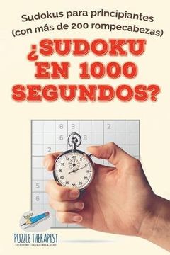portada Sudoku en 1000 Segundos? | Sudokus Para Principiantes (Con más de 200 Rompecabezas)