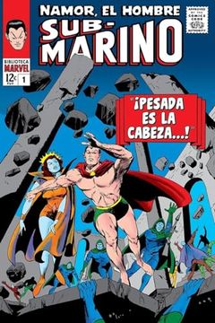 portada Biblioteca Marvel Namor, el Hombre Submarino bm 34