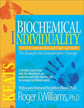 portada biochemical individuality,the basis for the genetotrophic concept (in English)