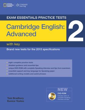 portada Exam Essentials Practice Tests: Cambridge English Advanced 2 with Key and DVD-ROM (in English)