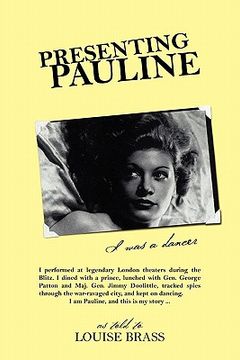 portada presenting pauline: i was a dancer