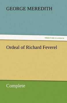 portada ordeal of richard feverel - complete