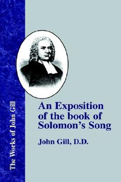 portada an exposition of the book of solomon's song (en Inglés)