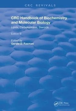 portada Handbook of Biochemistry and Molecular Biology: Lipids Carbohydrates, Steroids (Routledge Revivals) (en Inglés)