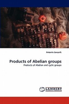 portada products of abelian groups (en Inglés)