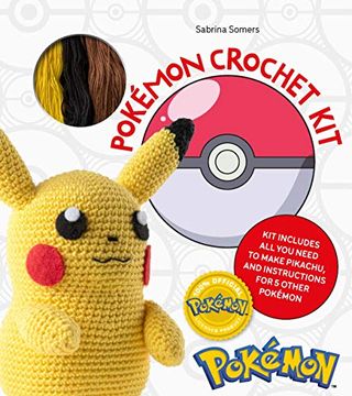 portada Pokémon Crochet Kit: Kit Includes Everything you Need to Make Pikachu and Instructions for 5 Other Pokémon (en Inglés)