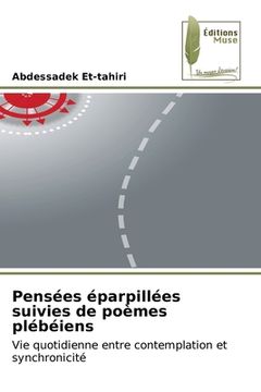 portada Pensées éparpillées suivies de poèmes plébéiens (in French)