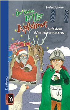 portada Der kleine Ritter Apfelmus hilft dem Weihnachtsmann (en Alemán)