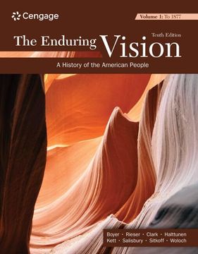 portada The Enduring Vision, Volume i: To 1877 (en Inglés)