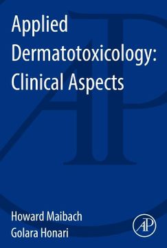 portada Applied Dermatotoxicology: Clinical Aspects (in English)