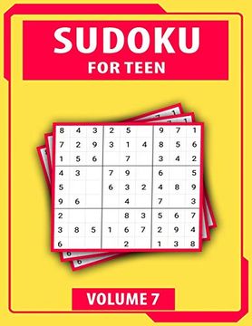 portada Sudoku for Teen Volume 7: Easy to Hard Sudoku Challenging and fun Puzzle (en Inglés)